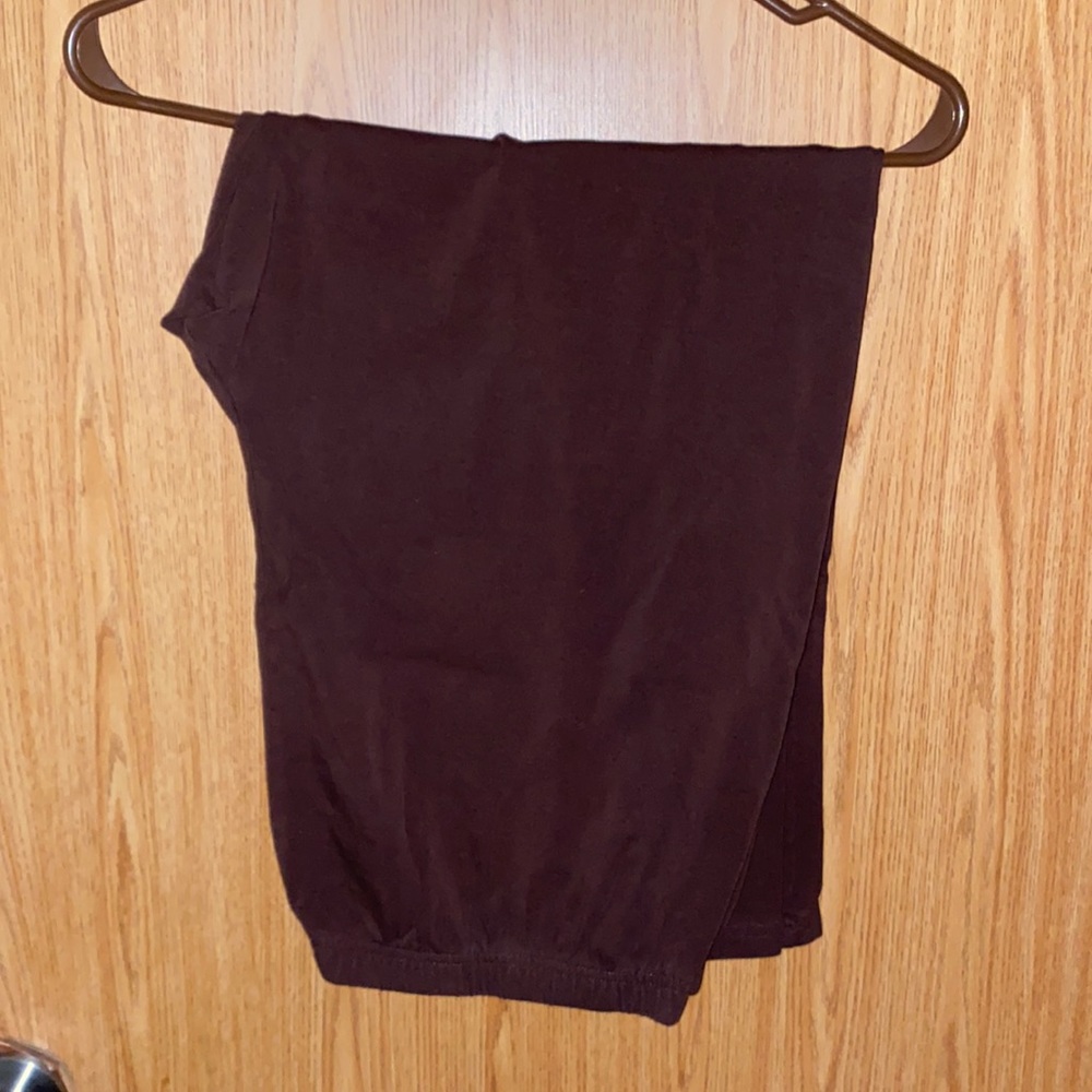 Woman’s plus size brown leggings 3xl